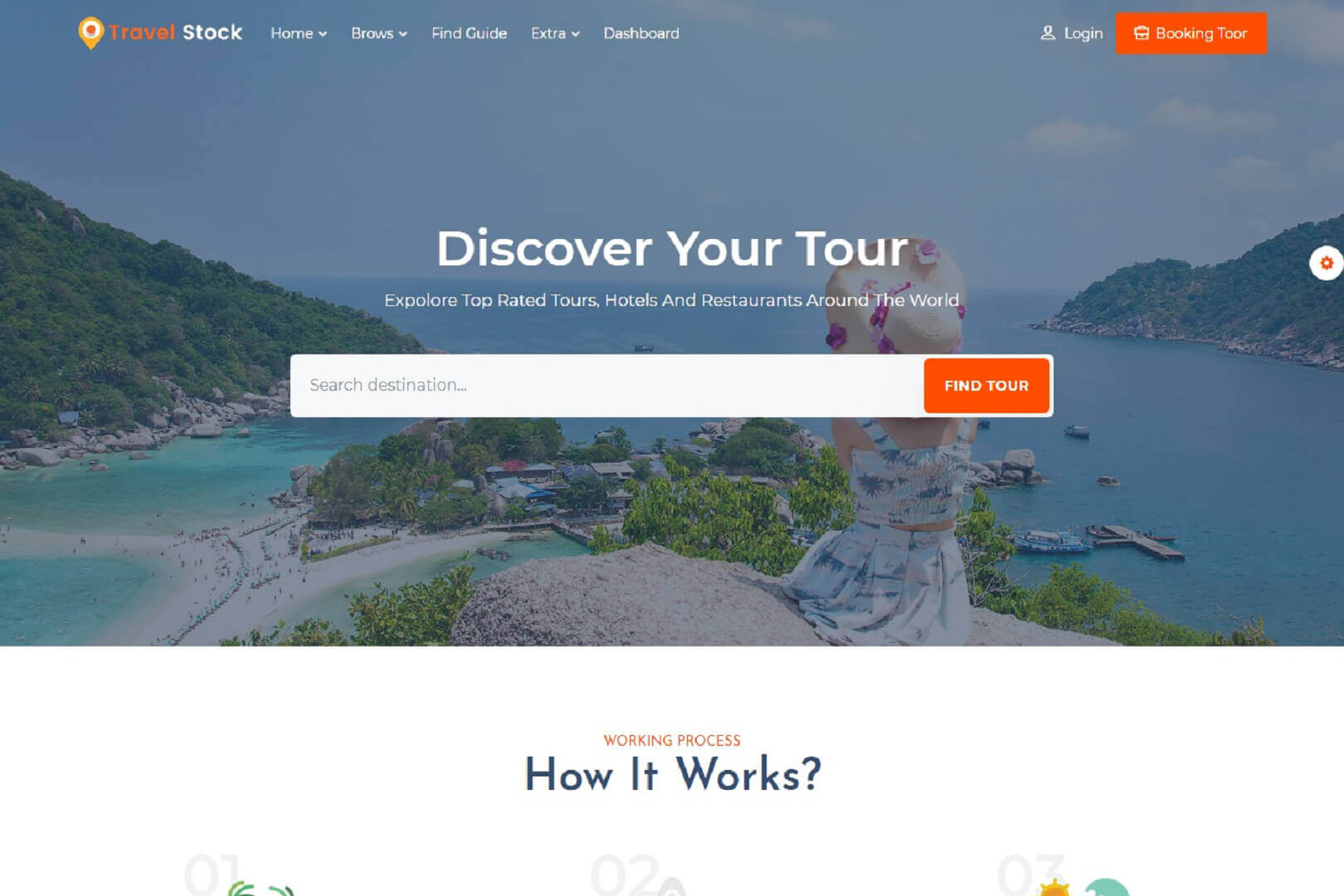 A fully functional online tour and travel booking site.